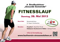 Ausschreibung - Fitnesslauf 2013